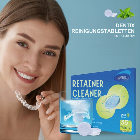 Dentix Reinigungstabletten (120 Tabletten) | 50% Rabatt