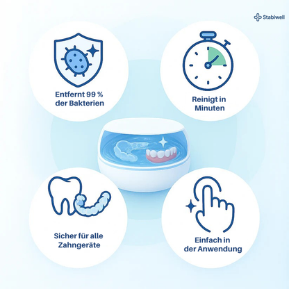 Dentix - Ultraschall-Desinfektionsbox | 50% RABATT